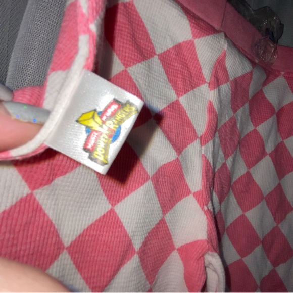 Sold Power Rangers Pink Girls Kids Pajamas Pajama Pants Leggings Size 8 Diamonds - Picture 6 of 8